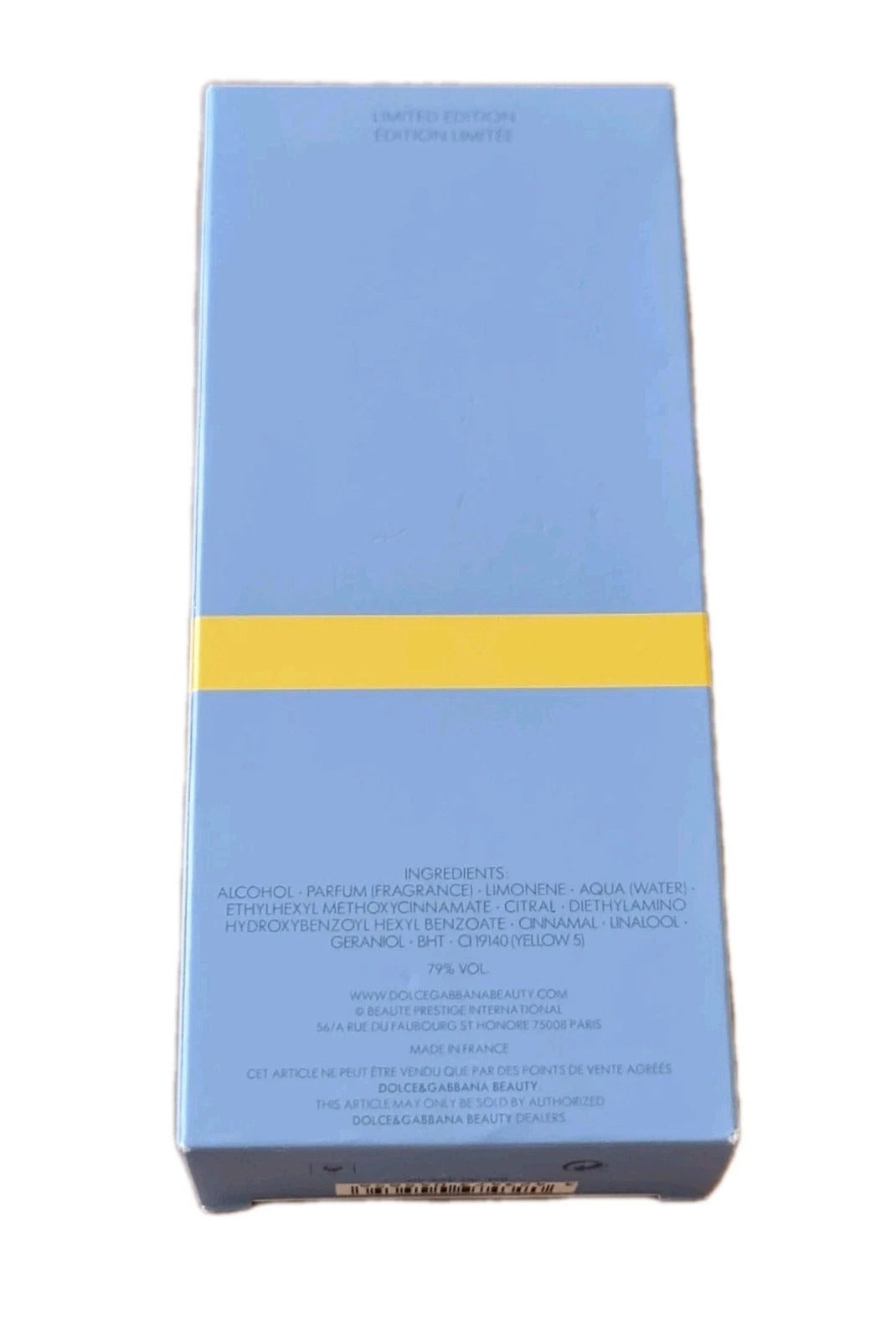 Dolce & Gabbana Light Blue Italian Zest EDT 100ml